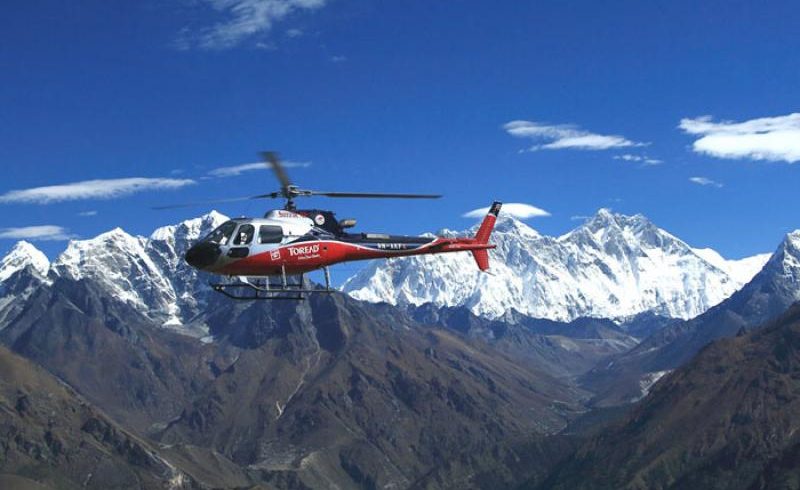 Everest View by Helicopter