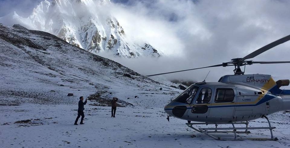 Kathmandu to Everest Base Camp Helicopter cost