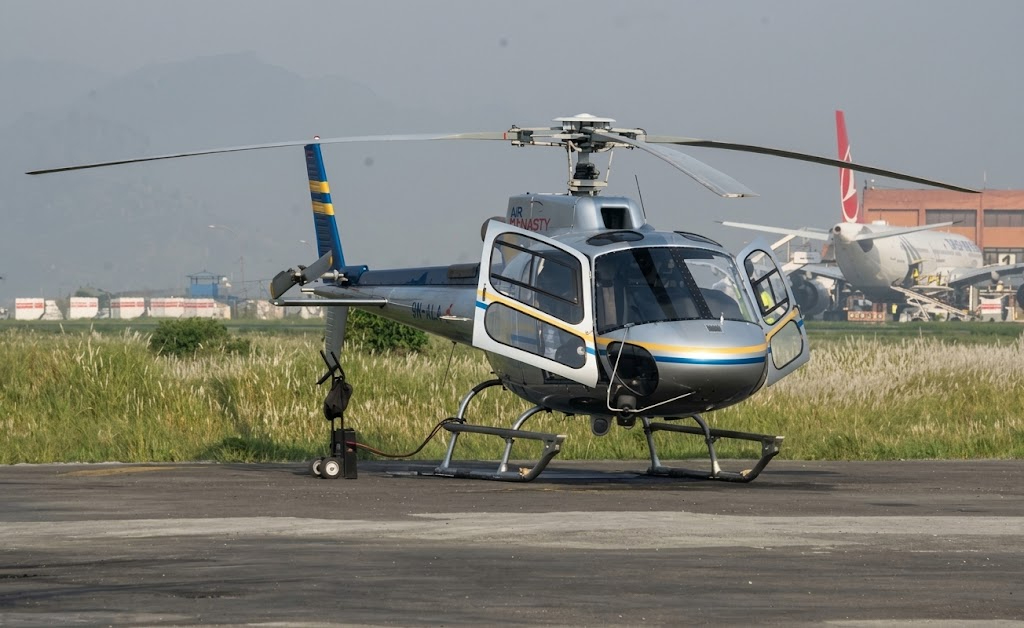 Namche to Kathmandu helicopter flight